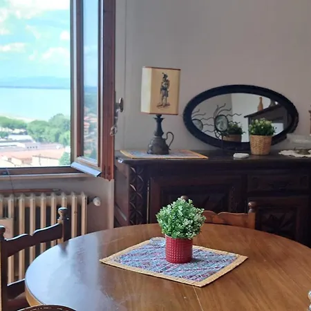 L'incanto Del Trasimeno Con Giardino Vista Nel Cuore Di Castiglione Holiday home *
