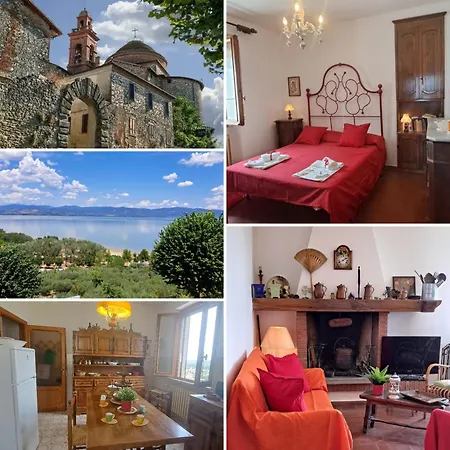 Holiday home L'incanto Del Trasimeno Con Giardino Vista Nel Cuore Di Castiglione